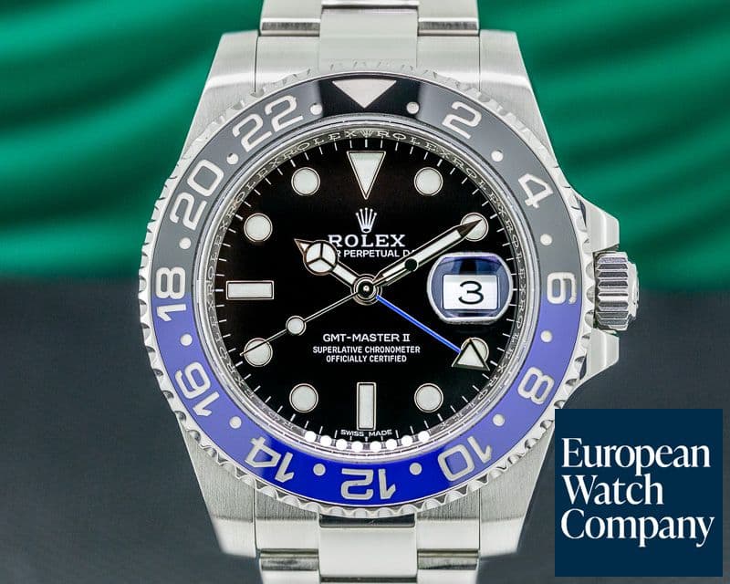 Image of Rolex GMT Master II 116710 Ceramic "Batman" SS 