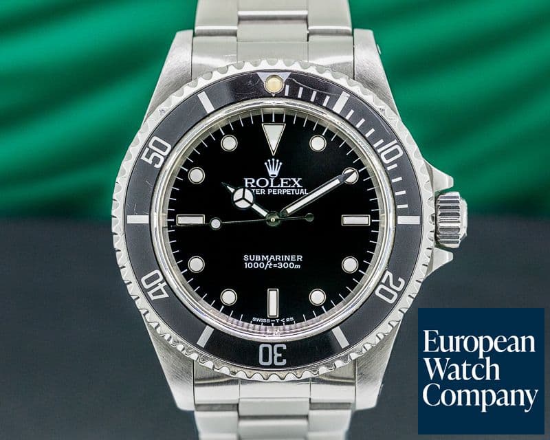 Image of Rolex Submariner 14060 No Date SS