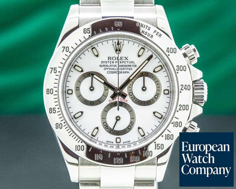 Image of Rolex Daytona 116520 White Dial SS FULL SET 2015