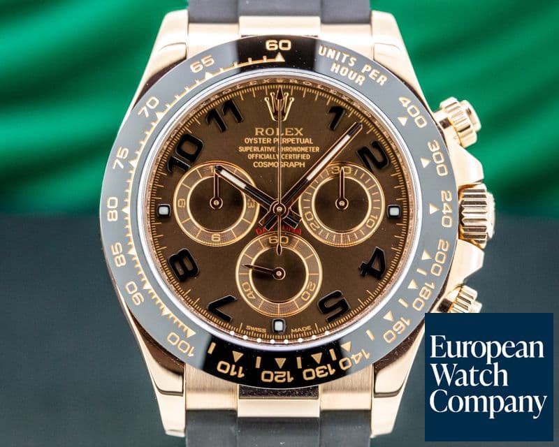 Image of Rolex Cosmograph Daytona 116515LN 18K Rose Gold / Chocolate Dial 2019
