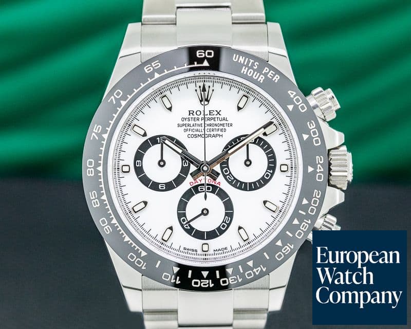 Image of Rolex Daytona Ceramic Bezel SS / White Dial UNWORN