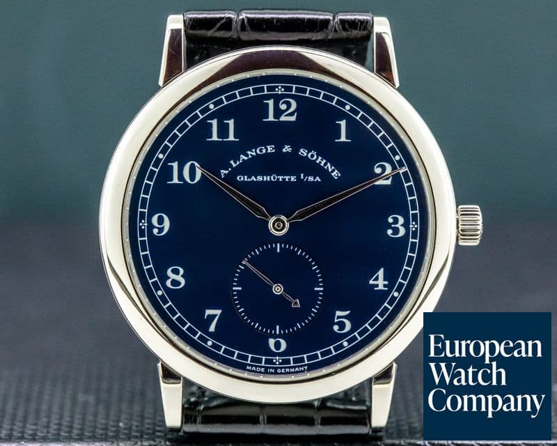 Image of A. Lange and Sohne 1815 206.027 Blue Dial 18k White Gold 36MM