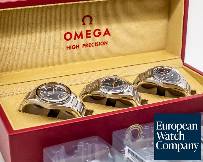 Image of Omega 1957 Trilogy Set Limited Edition 3 Watch Set FULL SET 