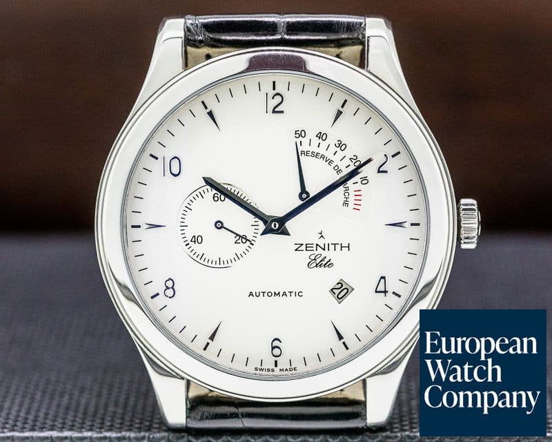 Image of Zenith Grande Elite Power Reserve SS Silver Dial