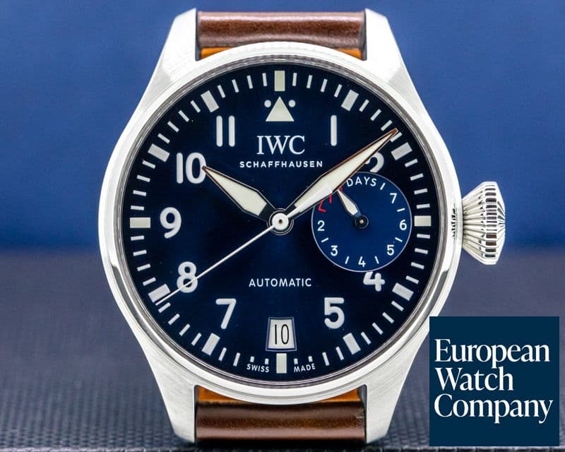 Image of IWC Big Pilot "LE PETIT PRINCE" Blue Dial 