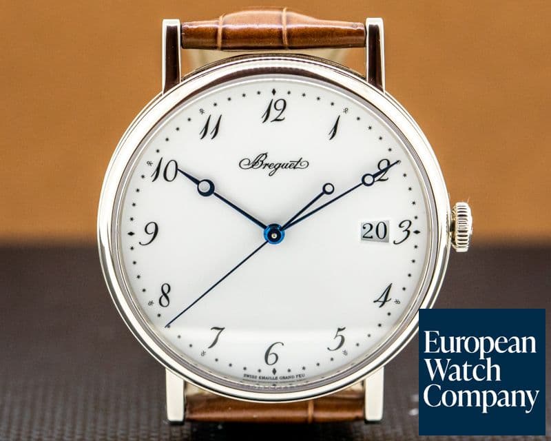 Image of Breguet Classique Automatic Enamel Dial 18K White Gold