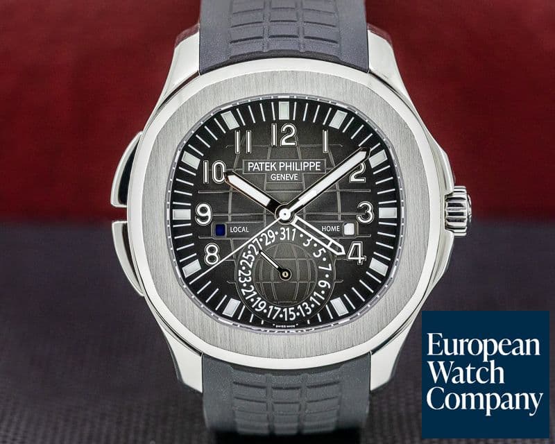 Image of Patek Philippe Aquanaut 5164A Travel Time SS / Rubber 