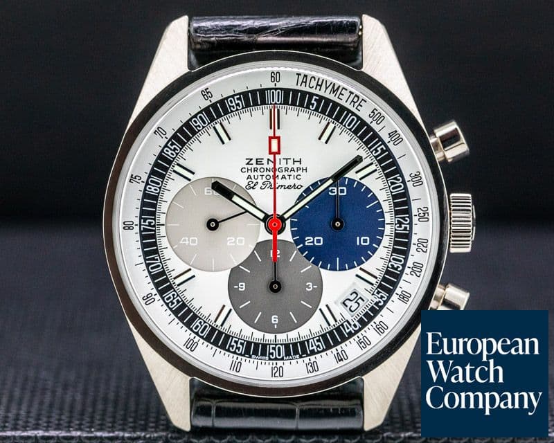 Image of Zenith El Primero 50th Anniversary A386 Revival 18k WG LIMITED
