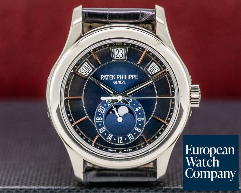 Image of Patek Philippe Annual Calendar 5205G Blue Dial 18K White Gold 2019

