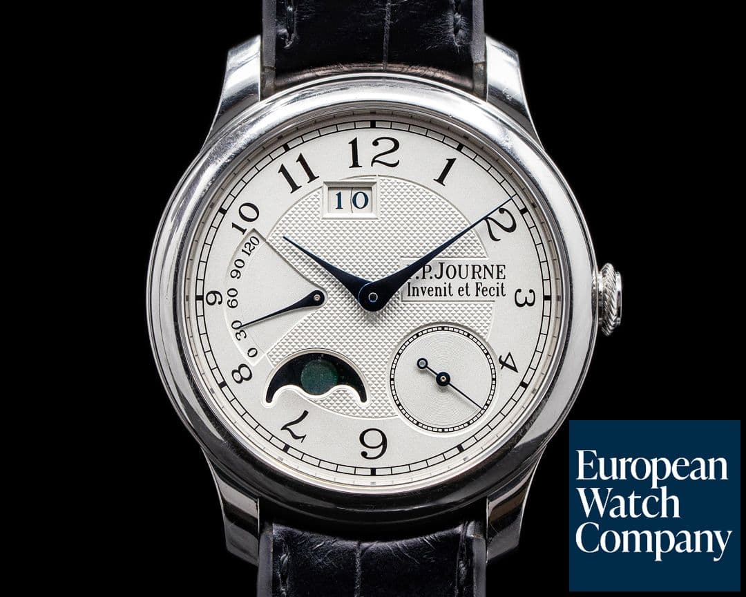 Image of F. P. Journe Octa Automatique Lune Platinum 40MM FPJ SERVICED FULL SET 