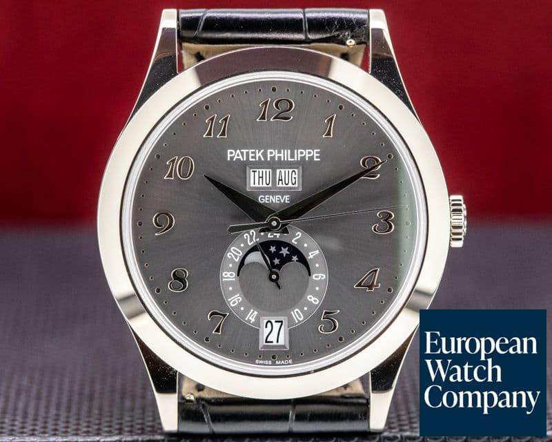 Image of Patek Philippe Annual Calendar Anthracite Dial 18K White Gold 2020