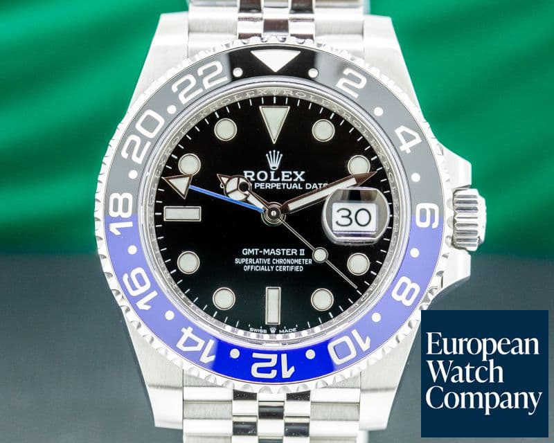 Image of Rolex GMT Master II 126710 Ceramic "Batman" SS / Jubilee 2020  UNWORN