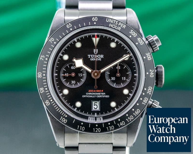 Image of Tudor Tudor Heritage Black Bay Chronograph Dark LIMITED