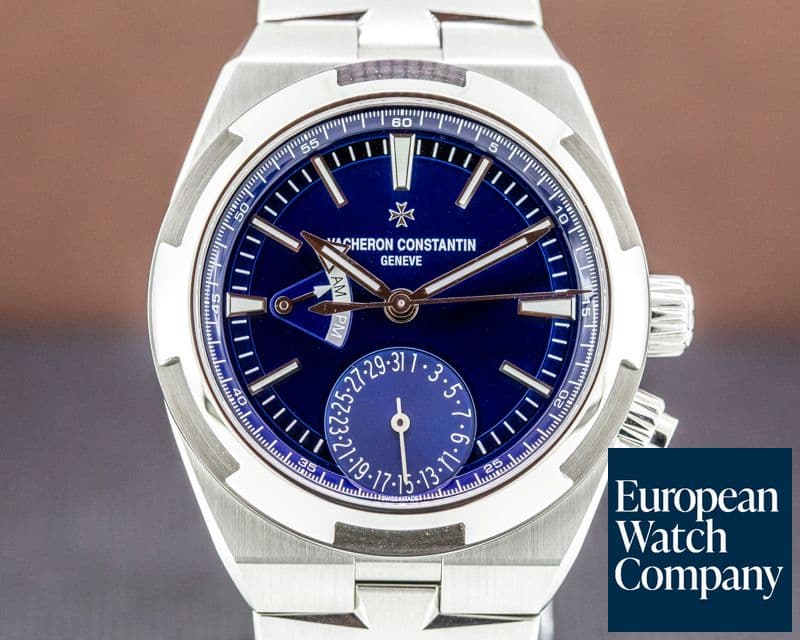 Image of Vacheron Constantin Overseas Dual Time 7900V SS Blue Dial UNWORN