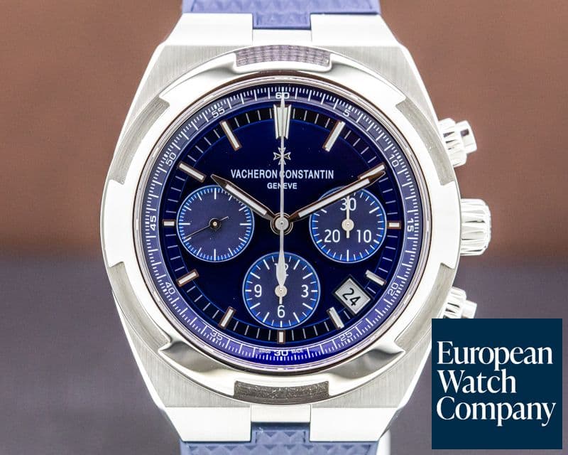 Image of Vacheron Constantin Overseas Chronograph Blue Dial SS UNWORN