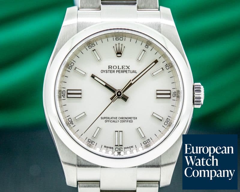 Image of Rolex Oyster Perpetual 116000 SS White Dial 