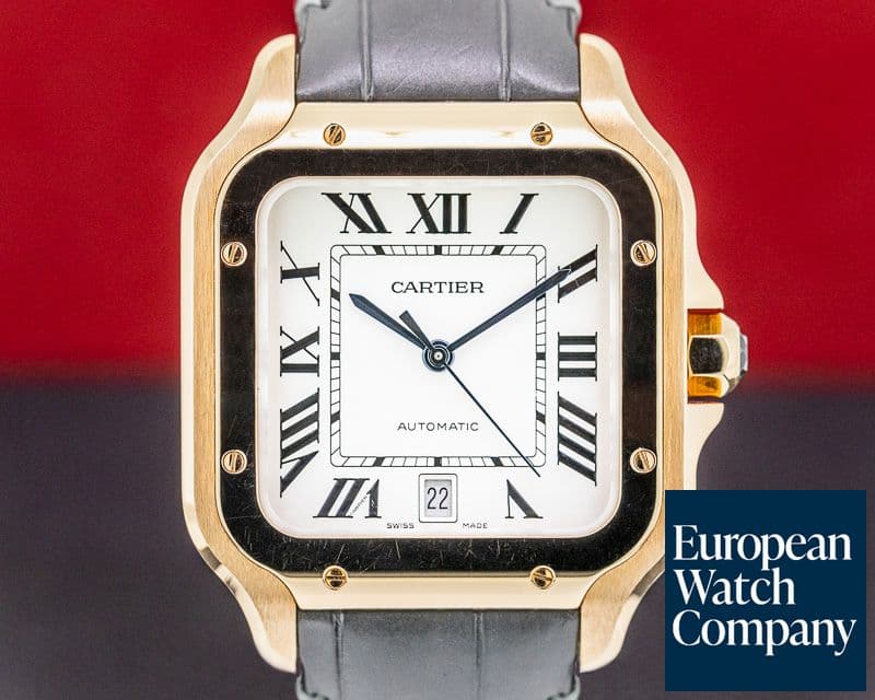 Image of Cartier Santos Dumont Rose Gold automatic