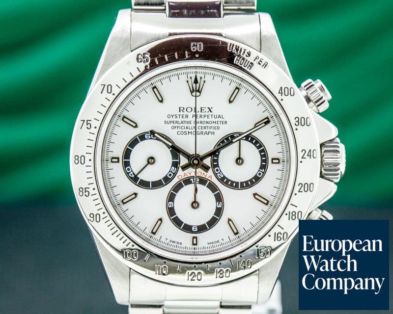 Image of Rolex Daytona 16520 Zenith Movement White Dial SS 