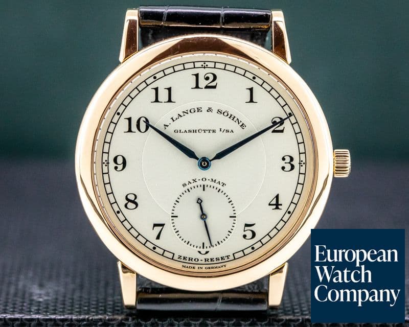 Image of A. Lange and Sohne 1815 Automatic Sax - O - Mat 18K Rose Gold 37MM