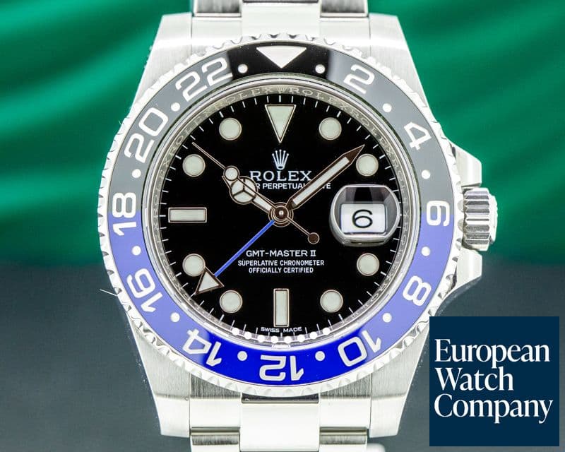 Image of Rolex GMT Master II 116710 Ceramic "Batman" SS DISCONTINUED  