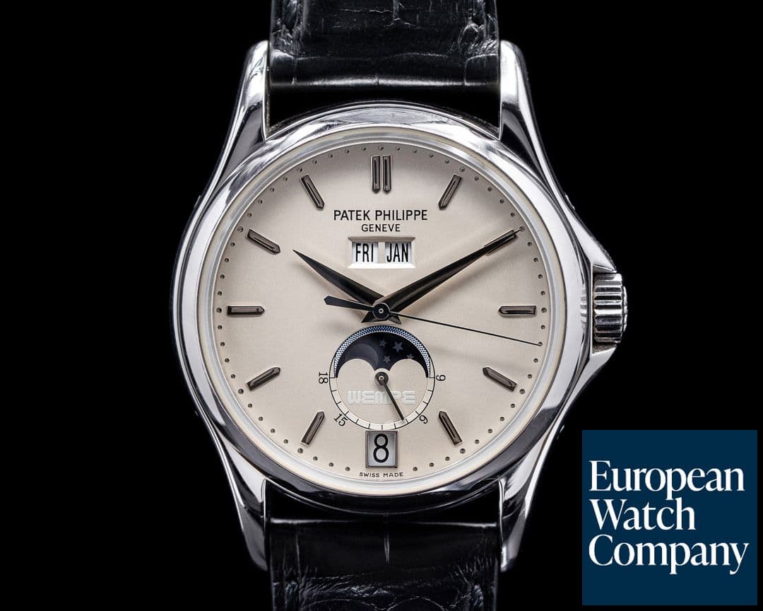 Image of Patek Philippe Annual Calendar 5125G "Wempe" Limited 18K White Gold FULL SET