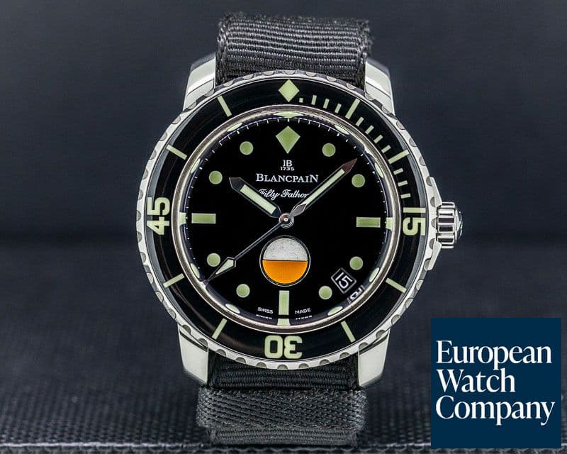 Image of Blancpain Tribute to Fifty Fathoms Mil-Spec SS LIMITED 