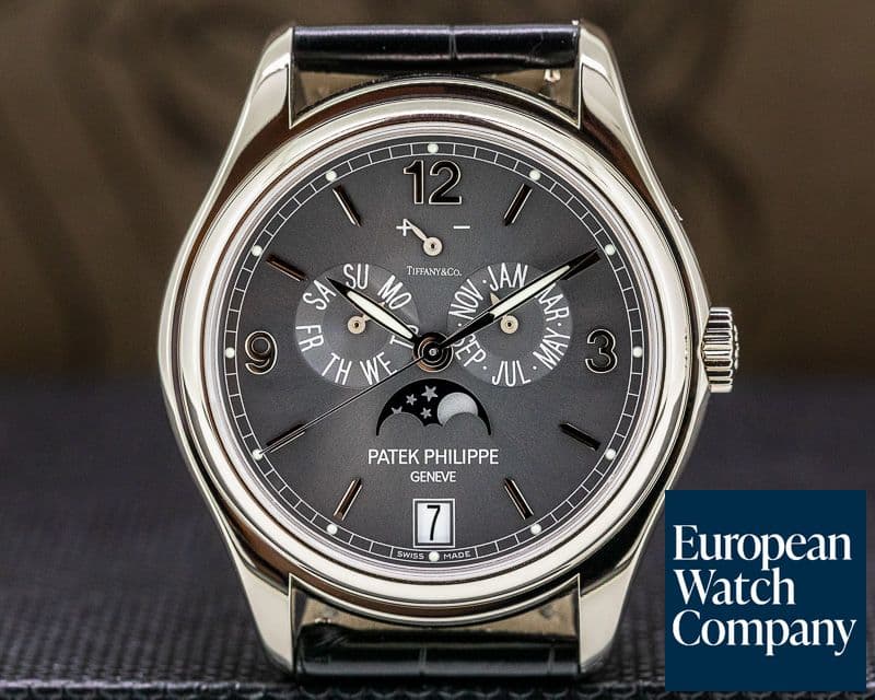 Image of Patek Philippe Annual Calendar 5146G 18K White Gold Slate Dial TIFFANY & CO