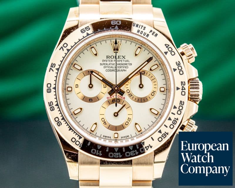 Image of Rolex Daytona 116505 Everose Gold Ivory Dial 2019