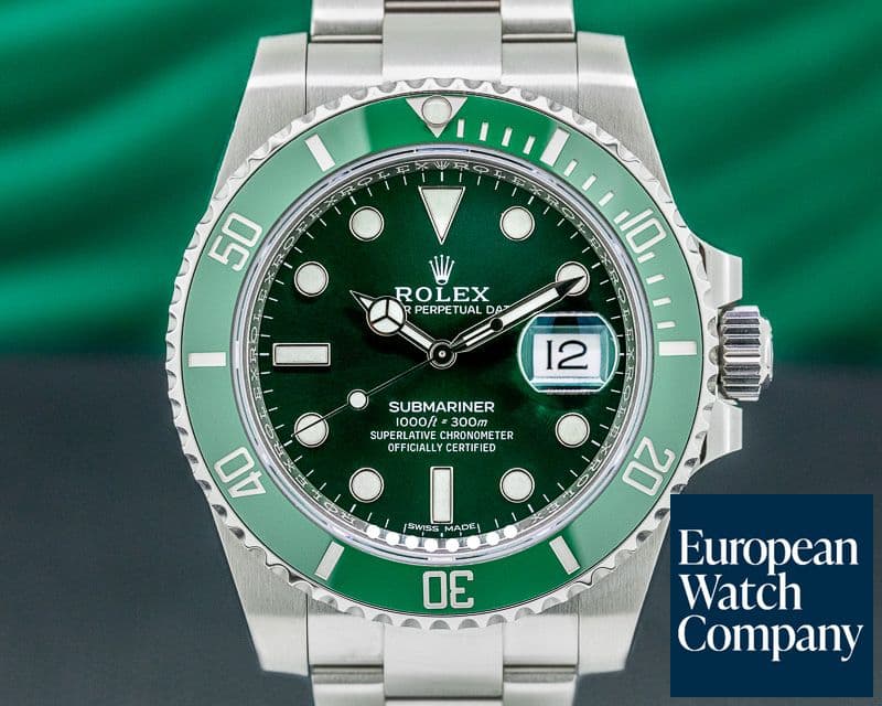 Image of Rolex Submariner "Hulk" Green Ceramic Bezel Green Dial SS 2019 UNWORN