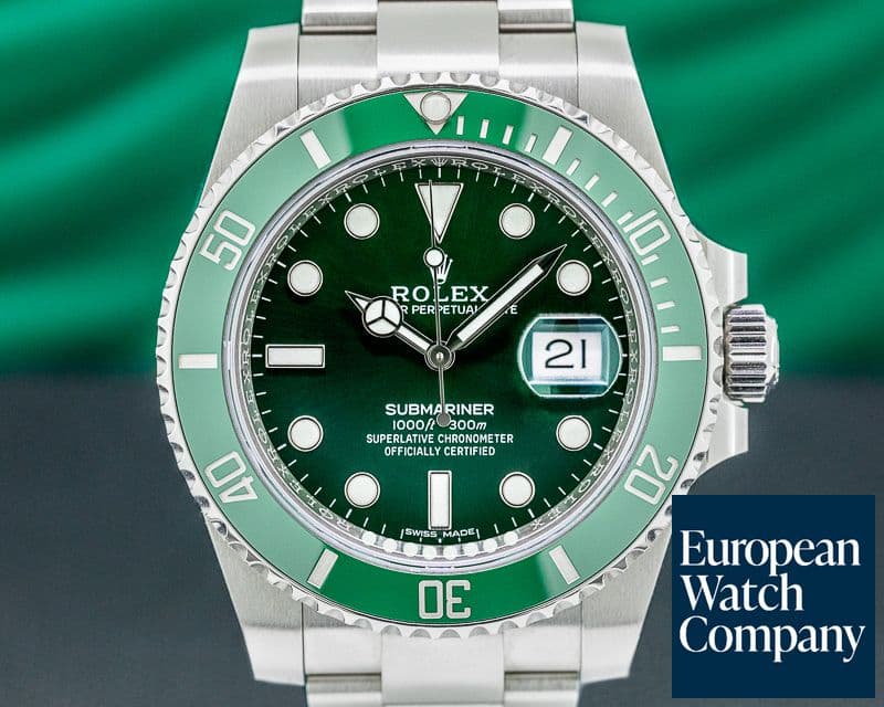 Image of Rolex Submariner "Hulk" Green Ceramic Bezel Green Dial SS 2019