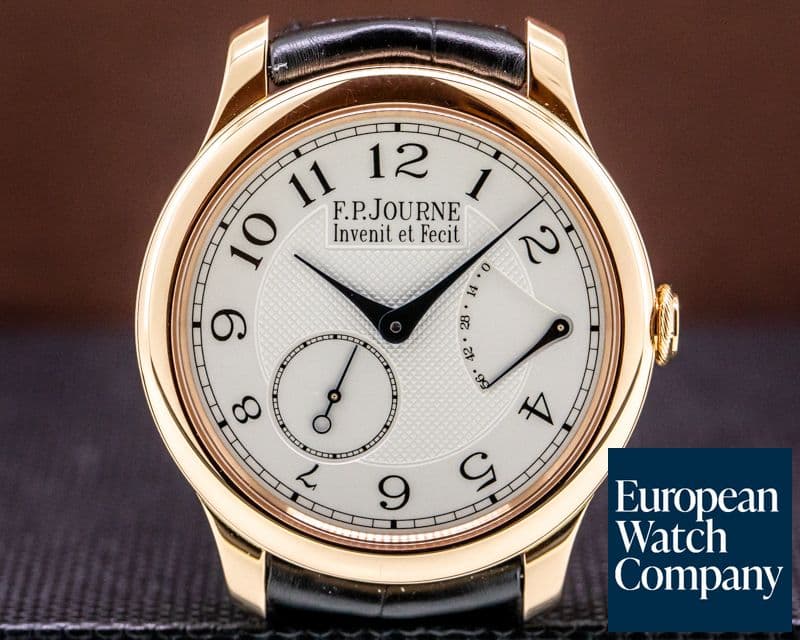 Image of F. P. Journe Chronometre Souverain Red Gold / Silver Dial 40MM 2020
