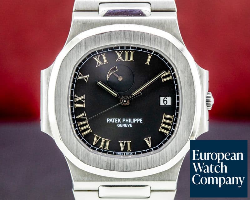 Image of Patek Philippe Nautilus 3710 "Comet" SS / SS Black Dial VERY SHARP