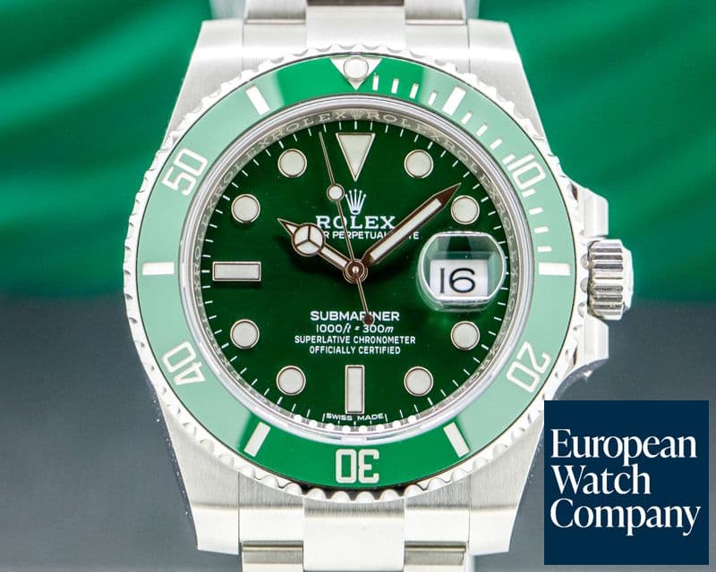Image of Rolex Submariner "Hulk" Green Ceramic Bezel Green Dial SS UNWORN 2020