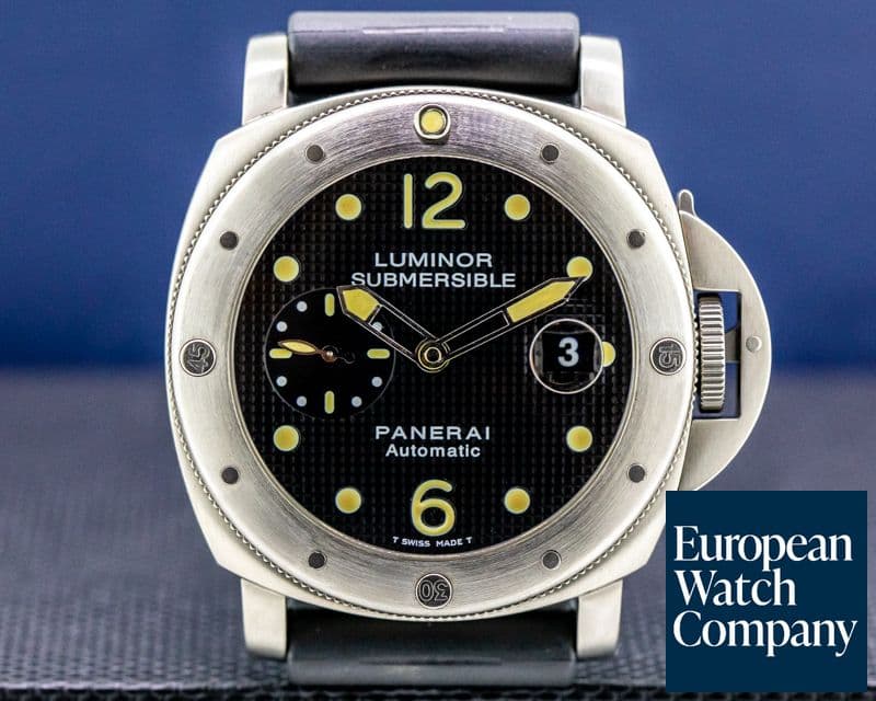 Image of Panerai Luminor Submersible Titanium / Rubber