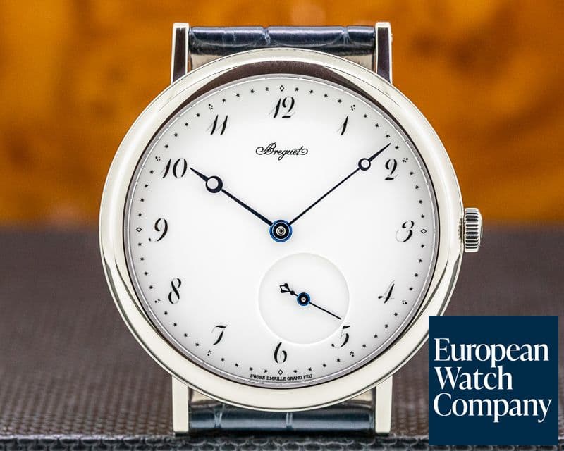 Image of Breguet Classique 5140 18K White Gold Enamel Dial 