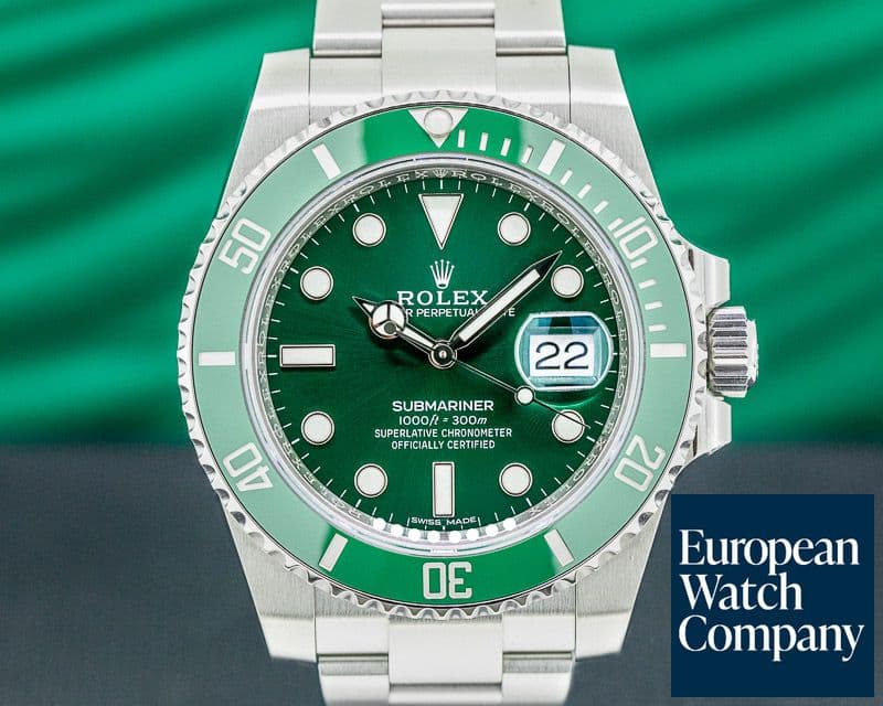 Image of Rolex Submariner "Hulk" Green Ceramic Bezel Green Dial SS UNWORN 2020