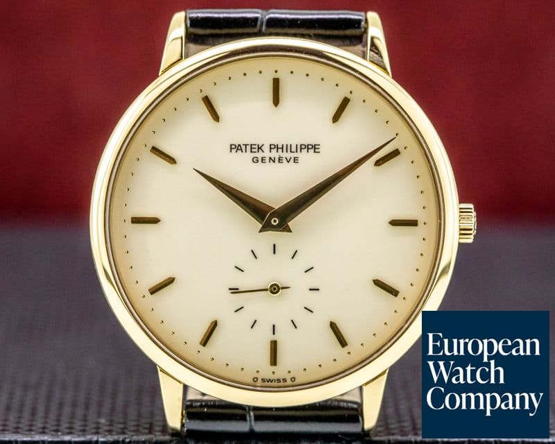 Image of Patek Philippe 3893 Enamel Dial 18k Yellow Gold