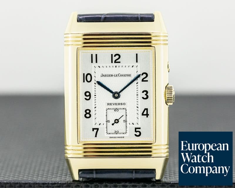 Image of Jaeger LeCoultre Reverso Duo 18K Yellow Gold / 18k Tang Buckle 