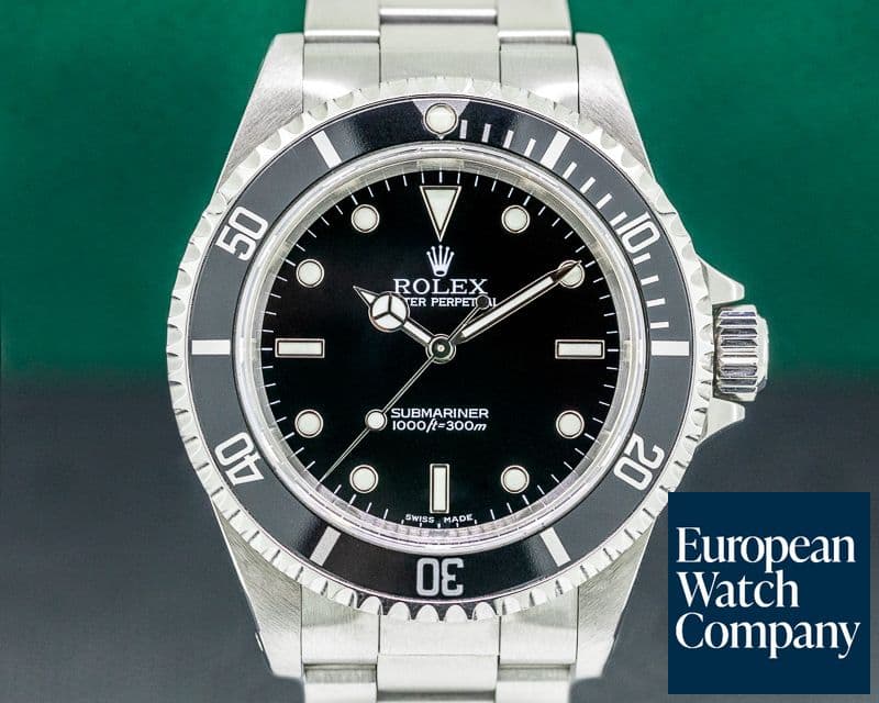 Image of Rolex Submariner No Date SS 2 Line SHARP