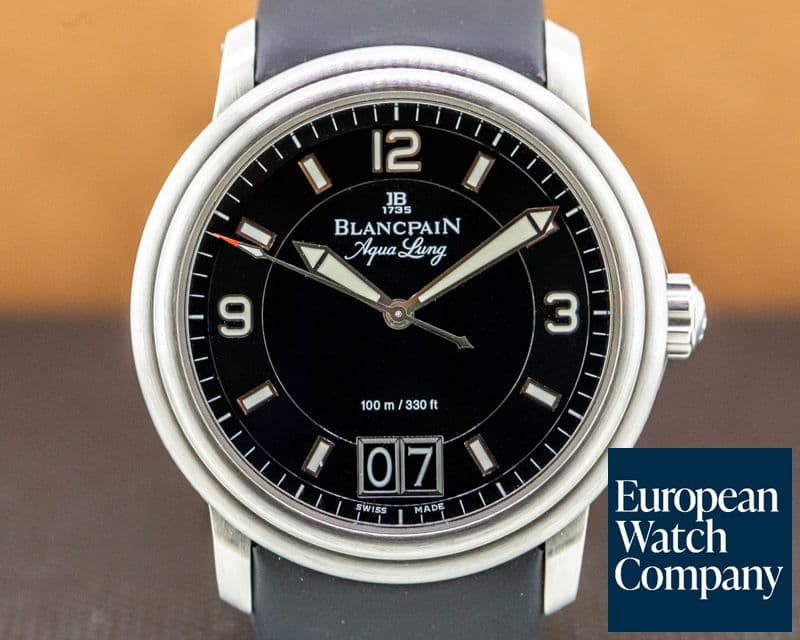 Image of Blancpain Aqualung SS Big Date SS Rubber Strap / VLADIMIR PUTIN 