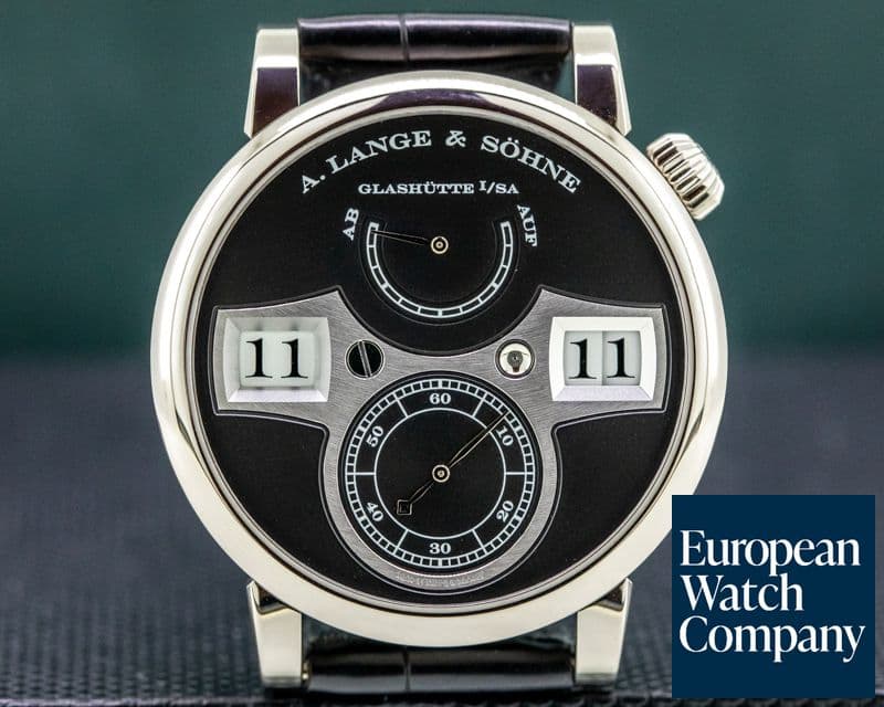Image of A. Lange and Sohne Zeitwerk 140.029 18K White Gold FULL SET