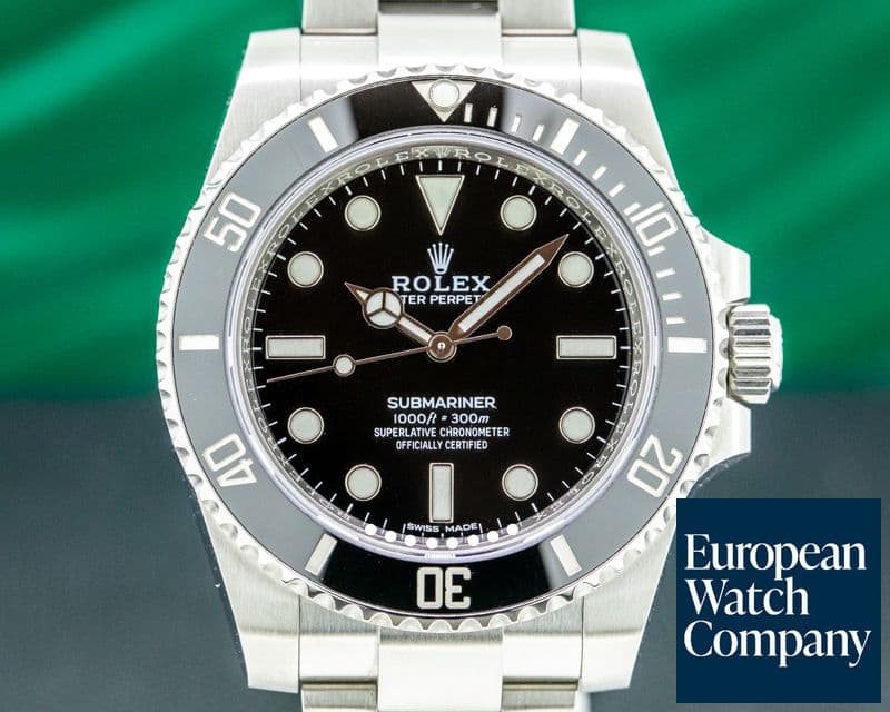 Image of Rolex Submariner 114060 No Date Ceramic Bezel SS 2020