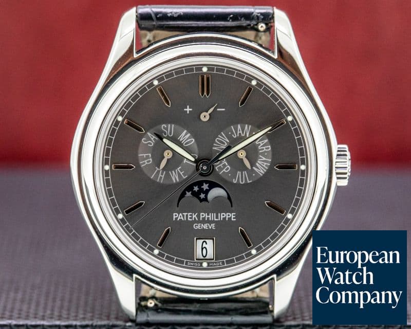 Image of Patek Philippe Annual Calendar 5146P Grey Dial Platinum FULL SET