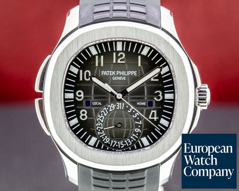 Image of Patek Philippe Aquanaut 5164A Travel Time SS / Rubber 