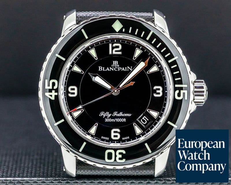 Image of Blancpain Fifty Fathoms Automatic SS / Kevlar