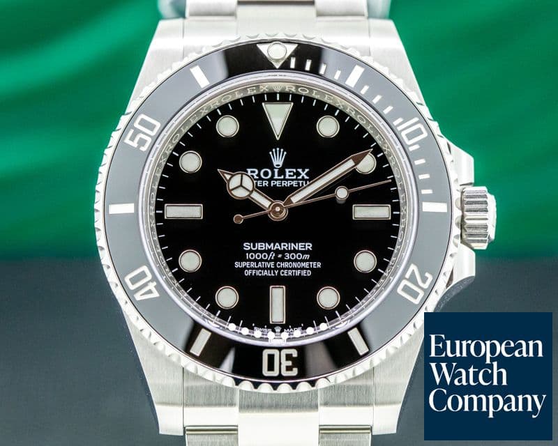 Image of Rolex Submariner 124060 No Date Ceramic Bezel 41MM UNWORN