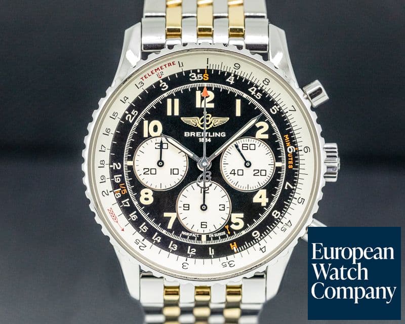 Image of Breitling Navitimer 92 Chronograph SS Black Dial
