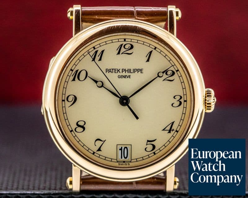 Image of Patek Philippe Calatrava 5053 Officers Case 18K Rose Gold
