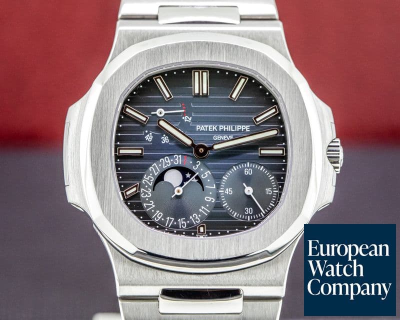 Image of Patek Philippe Nautilus 5712 Moonphase Power Reserve SS 