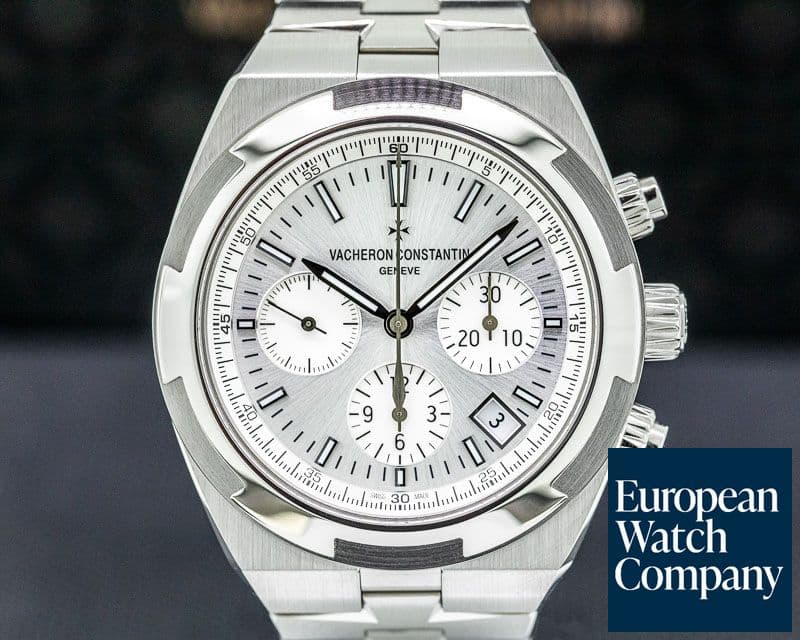 Image of Vacheron Constantin Overseas Chronograph 5500V Silver Dial SS / Bracelet